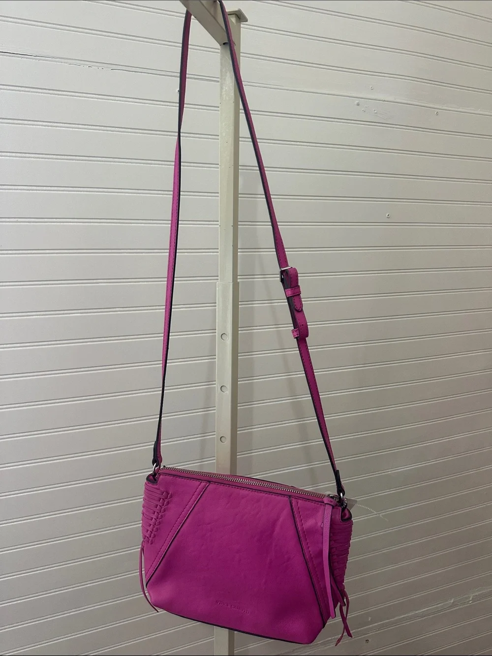 Vince Camuto Women's Fuchsia Crossbody Bag - Stylish Everyday Shoulder Purse